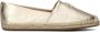 Tommy Hilfiger Espadrilles TH LOGO METALLIC LEATHER ESPAD zomerschoen slippers instapschoen met th-sieraandeel - Thumbnail 4