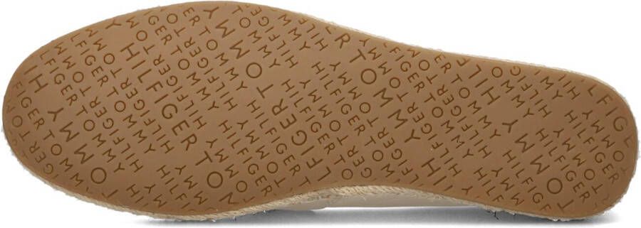 TOMMY HILFIGER Gouden Espadrilles Th Logo Metallic Leather