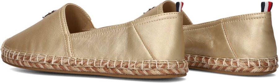 TOMMY HILFIGER Gouden Espadrilles Th Flat