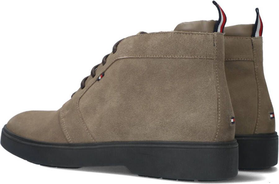 Tommy Hilfiger Taupe Veterboots Classic Hilfiger Suede Lace Boot