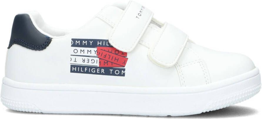 Tommy Hilfiger Witte Lage Sneakers 32215
