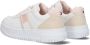 Tommy Hilfiger Sneakers FLAG LOW CUT LACE-UP SNEAKER WHITE PINK BEIGE met plateauzool - Thumbnail 3