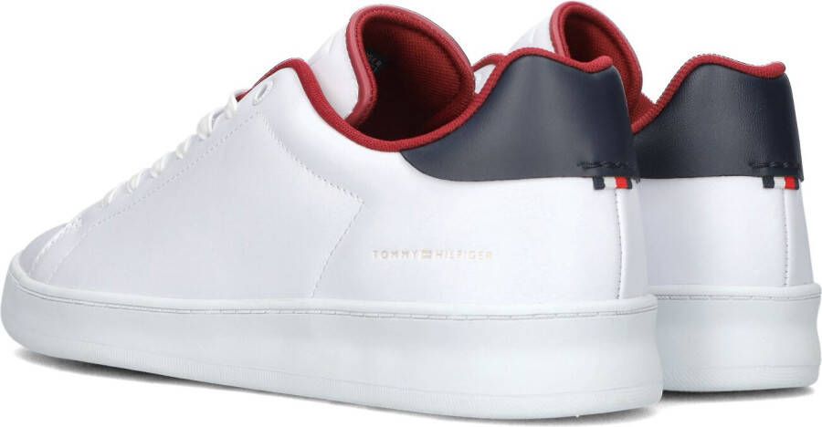 Tommy Hilfiger Witte Lage Sneakers Court Cup