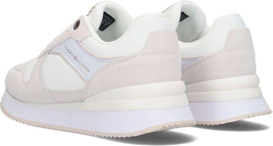 Tommy Hilfiger Witte Lage Sneakers Elevated Feminine Runner