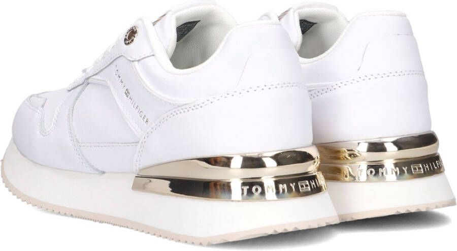 Tommy Hilfiger Witte Lage Sneakers Elevated Feminine Runner