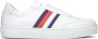 Tommy Hilfiger Premium Cupsole Mono Sneakers Leren Sneaker Heren Wit - Thumbnail 3