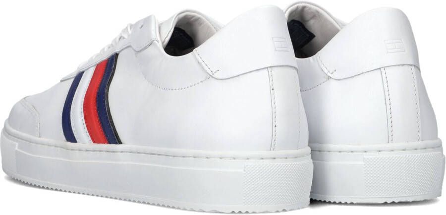 Tommy Hilfiger Witte Lage Sneakers Premium Cupsole Mono