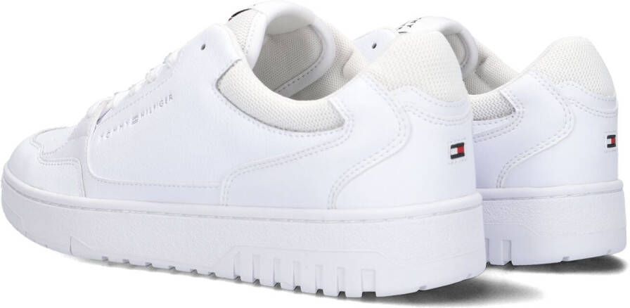 Tommy Hilfiger Witte Lage Sneakers Th Basket Core