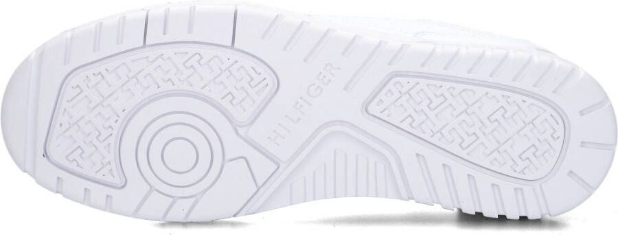 Tommy Hilfiger Witte Lage Sneakers Th Basket Core