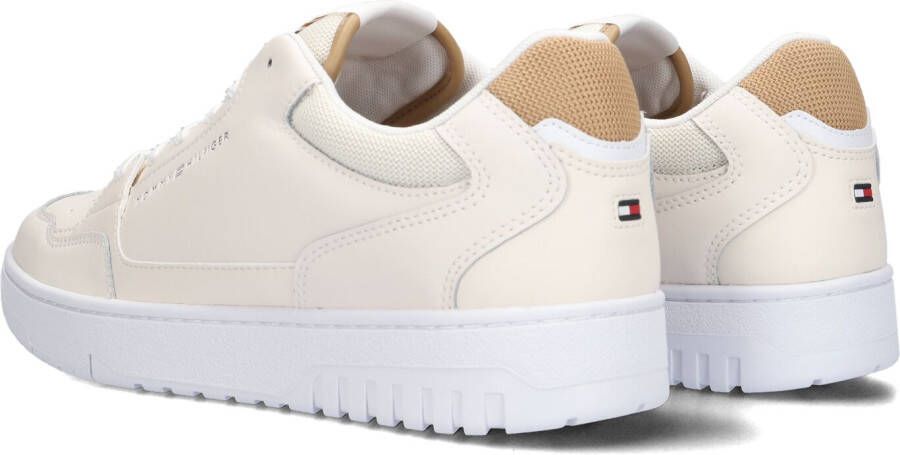 Tommy Hilfiger Witte Lage Sneakers Th Basket Core