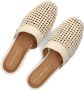 TOMMY HILFIGER Witte Hakken Crochet Leather Mule - Thumbnail 6