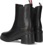 Tommy Hilfiger Chelsea boots van leermix met merkdetail in metallic - Thumbnail 5