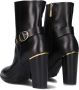 TOMMY HILFIGER Zwarte Enkellaarsjes Belt High Heel Boot - Thumbnail 5