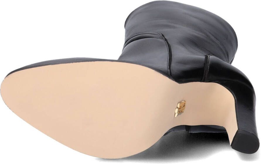 Tommy Hilfiger Zwarte Enkellaarsjes Elevated Th High Heel