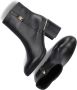 TOMMY HILFIGER Zwarte Enkellaarsjes Feminini Th Hardware Mid Bootie - Thumbnail 7