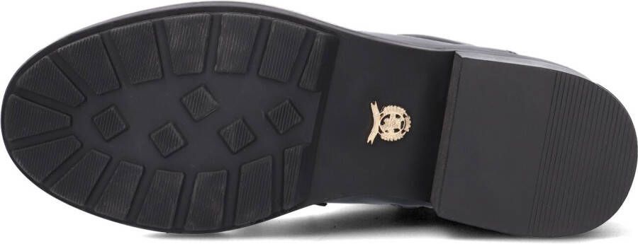 Tommy Hilfiger Zwarte Enkellaarsjes Tommy Twist Hardware Bootie