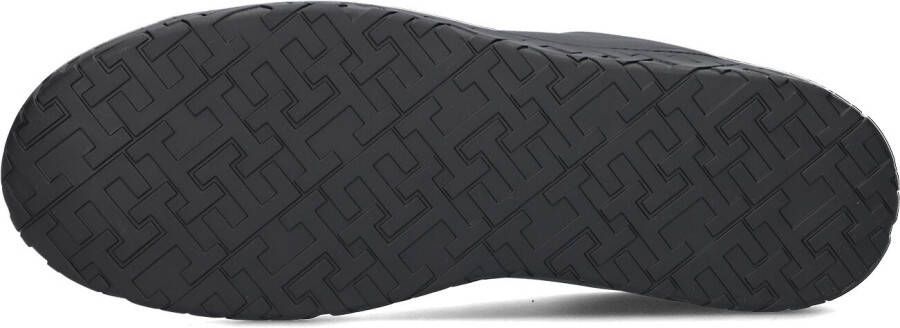 Tommy Hilfiger Zwarte Lage Sneakers Court Thick Cupsole