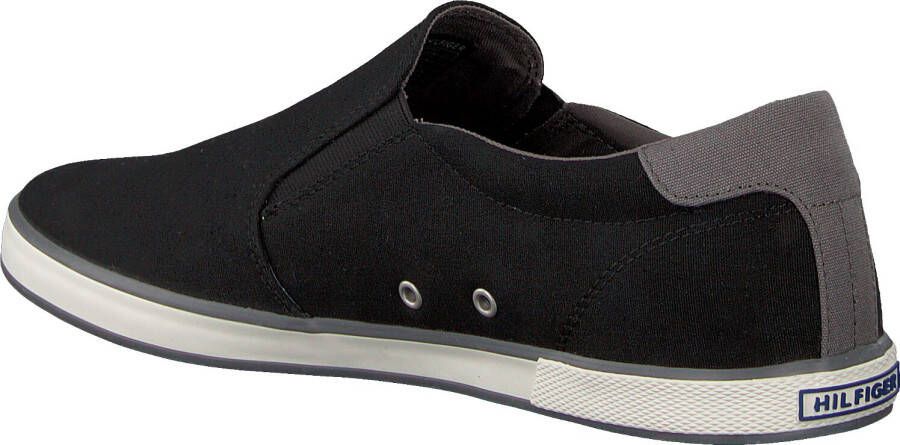 Tommy Hilfiger Zwarte Lage Sneakers Iconic Slip On