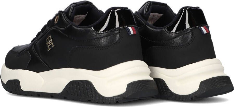 Tommy Hilfiger Zwarte Lage Sneakers Low Cut Lace-up