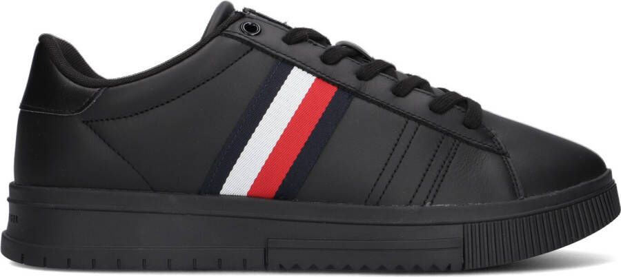 Tommy Hilfiger Zwarte Lage Sneakers Supercup