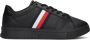 Tommy Hilfiger Zwarte Lage Sneakers Supercup - Thumbnail 4