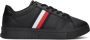 Tommy Hilfiger Lage Sneakers Supercup Zwart Leer Black Heren - Thumbnail 4