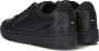 Tommy Hilfiger Zwarte Leren Sneakers voor Mannen Black Heren - Thumbnail 4