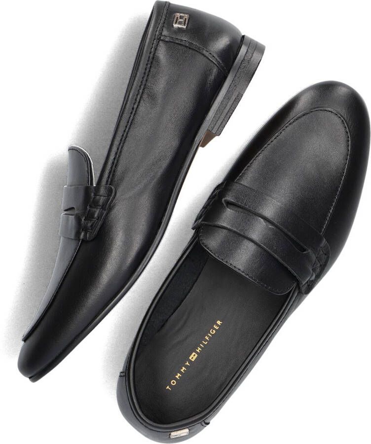 TOMMY HILFIGER Zwarte Loafers Essential Loafer