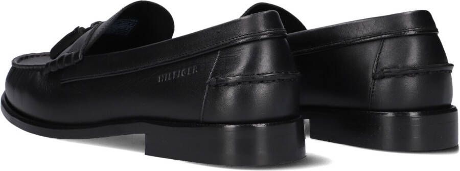 TOMMY HILFIGER Zwarte Loafers Tassel Lth Loafer