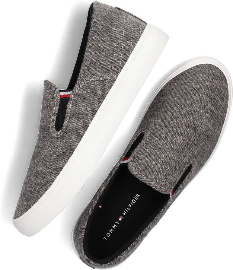 TOMMY HILFIGER Zwarte Loafers Th Hi Vulc Core Low Slip On