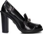 TOMMY HILFIGER Zwarte Pumps Tommy Twist High Heel Loafer - Thumbnail 4