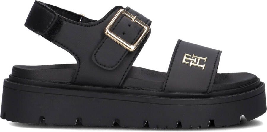 TOMMY HILFIGER Zwarte Sandalen 33785