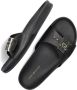 TOMMY HILFIGER Slippers Dames Th Hardware Flat Slip Maat: 41 Materiaal: Leer Kleur: Zwart - Thumbnail 7