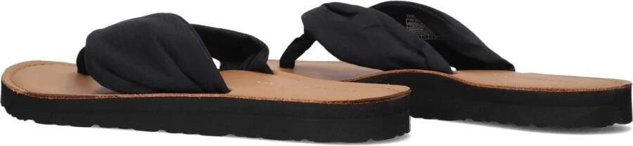 TOMMY HILFIGER Zwarte Teenslippers Th Elevated Beach