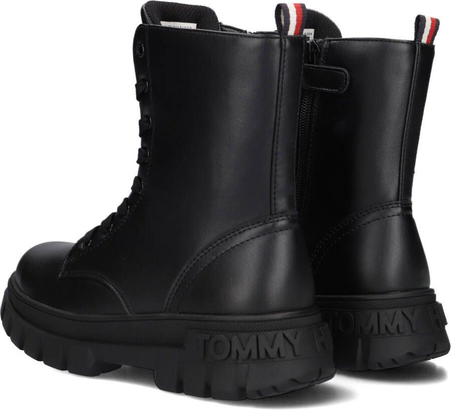 TOMMY HILFIGER Zwarte Veterboots 33057