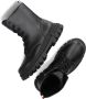 Tommy Hilfiger chunky veterboots zwart Meisjes Imitatieleer 36 - Thumbnail 6
