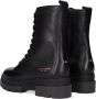 Tommy Hilfiger Monochromatic Lace Up Boot FW0FW05946 BDS Vrouwen Zwart Laarzen Trappers - Thumbnail 5