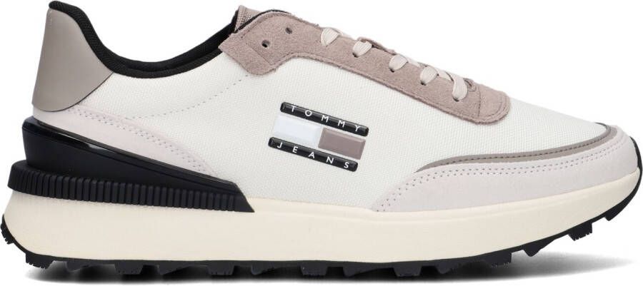 Tommy Jeans Witte Lage Sneakers Technical Evolve