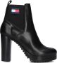 Tommy Hilfiger Enkellaarzen THERMO MATERIAL MIX BELT BOOTIE - Thumbnail 7