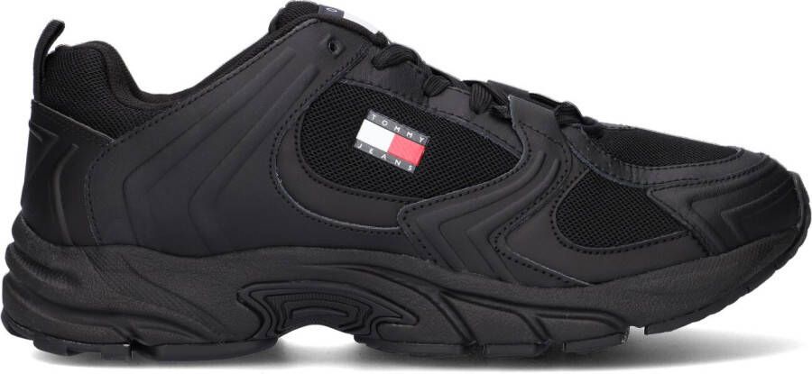 Tommy Jeans Zwarte Lage Sneakers City Run