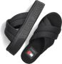 TOMMY JEANS Slippers TJW LETTERING FLATFORM SANDAL plateau zomerschoen slippers met logo-letters in het plateau - Thumbnail 7