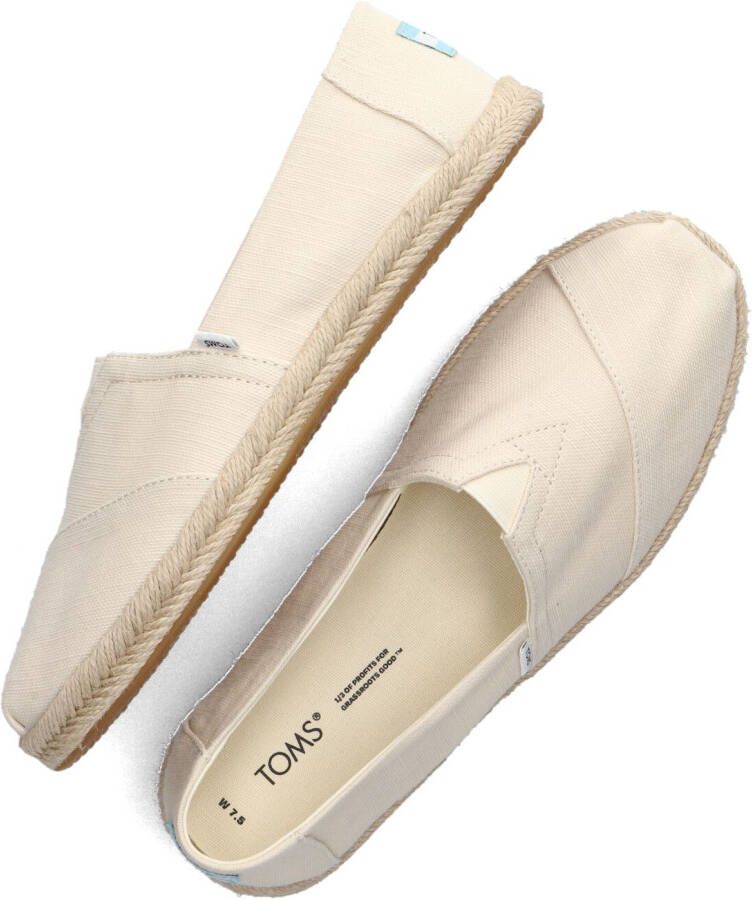 TOMS Beige Espadrilles Alpargata Rope