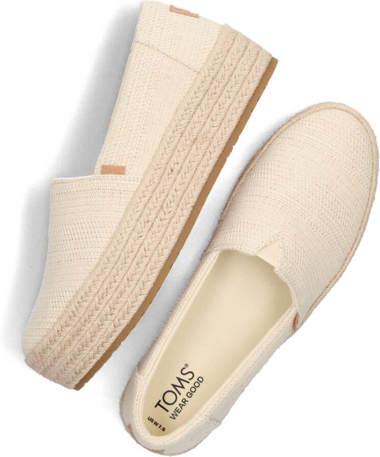 TOMS Beige Espadrilles Valencia