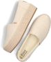 TOMS Valencia | Espadrilles met plateauzool Beige Textiel Espadrilles Dames - Thumbnail 8