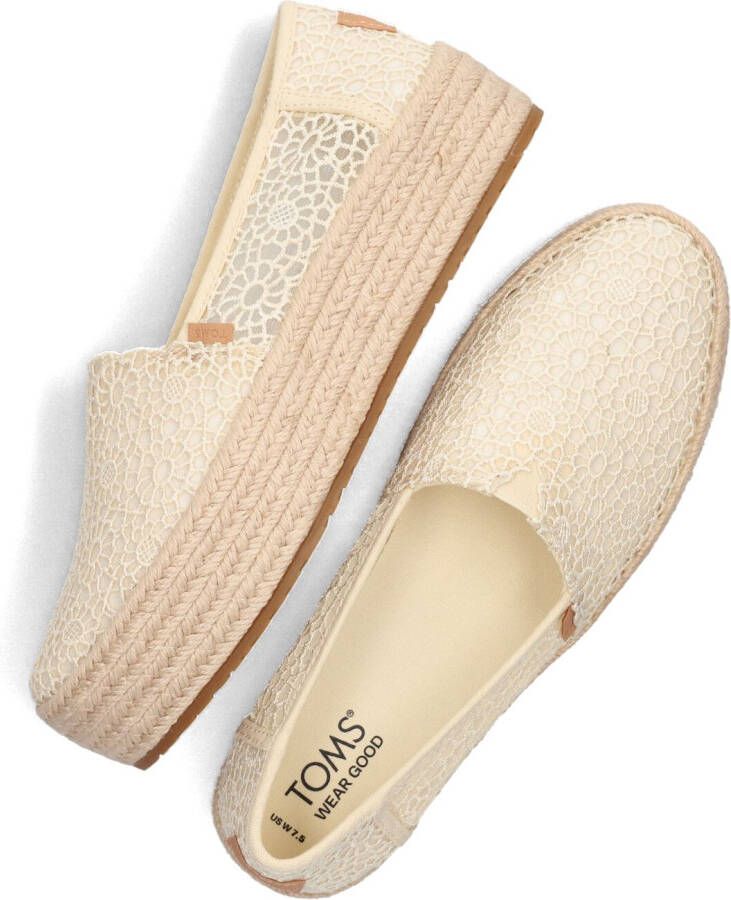 TOMS Beige Espadrilles Valencia