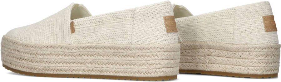 TOMS Beige Espadrilles Valencia Lurex