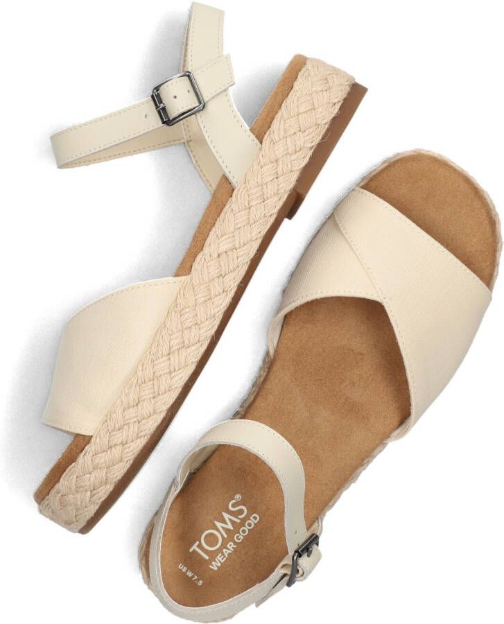 TOMS Beige Sandalen Abby