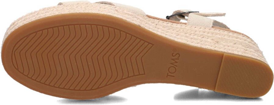 TOMS Beige Sandalen Audrey