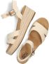 TOMS Audrey naturel | linnen sleehak sandalen Beige Textiel Sandalen met hak Dames - Thumbnail 7