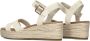 TOMS Audrey naturel | linnen sleehak sandalen Beige Textiel Sandalen met hak Dames - Thumbnail 8